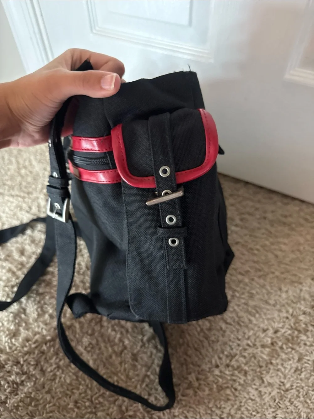 Disney Black and Red Mickey Messenger Bag